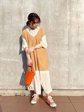 aya_lemageさん（レディース・157cm）の春コーディネート