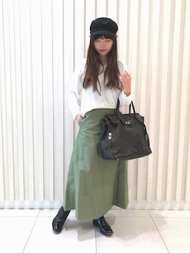 「B'2nd re'qua（ビーセカンドレクア）のアイテム」を使った、yuiさん（レディース・161cm）の春コーディネート