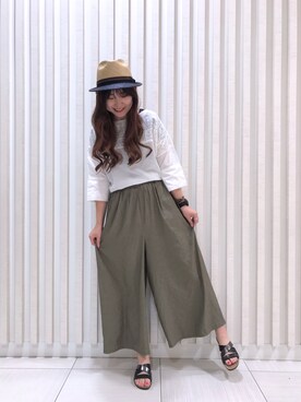 「NOL（ノル）のアイテム」を使った、yuiさん（レディース・161cm）の春コーディネート