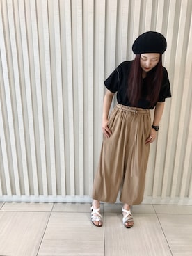 「M/M ATTACHMENT（エムエムアタッチメント）のアイテム」を使った、yuiさん（レディース・161cm）の夏コーディネート