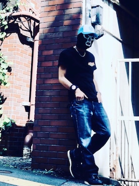 妖怪人間チバヤングさん（メンズ・178cm）の夏コーディネート