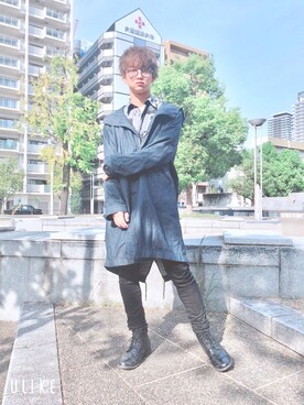 「BACK NUMBER（バックナンバー）のアイテム（モッズコート）」を使った、ke-shiさん（メンズ・172cm）の秋コーディネート