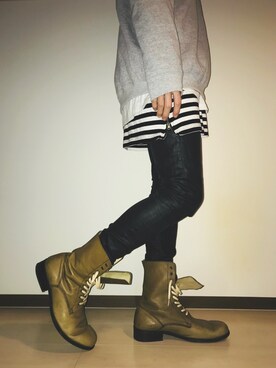 げさん(メンズ・171cm)の春コーディネート