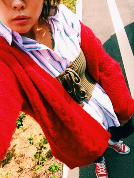 「WEAR始めました！」｜acooochanさん（レディース・158cm）の冬コーディネート