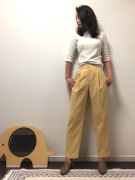 「平成最後のWEARISTAセンバツ」｜「アイテム（ブーティ）」を使った、yukaさん（レディース・165cm）の春コーディネート