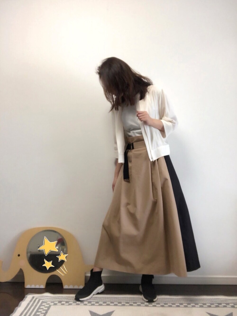 yukaさんの「DSC. 60/2サイロプリーツスカート（DOUBLE STANDARD CLOTHING）」を使ったコーディネート