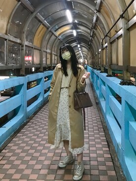 「Keelung」｜軍♡さん（レディース・170cm）の冬コーディネート