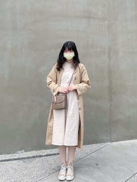 「PAZZO」｜「アイテム（ジャケット/アウター）」を使った、軍♡さん（レディース・170cm）の春コーディネート
