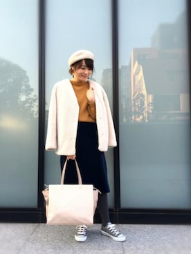 guchicoさん（レディース・160cm）の冬コーディネート