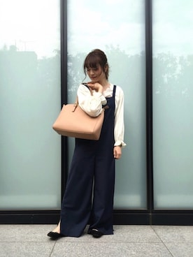 「H&M（エイチ・アンド・エム）のアイテム（パンプス）」を使った、guchicoさん（レディース・160cm）の冬コーディネート