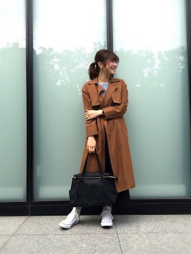 guchicoさん（レディース・160cm）の春コーディネート