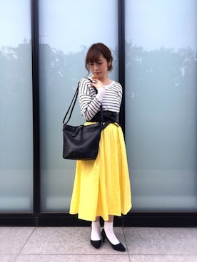 guchicoさん（レディース・160cm）の春コーディネート