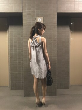 「MODALU（モダルー）のアイテム」を使った、choeさん（レディース・163cm）の春コーディネート