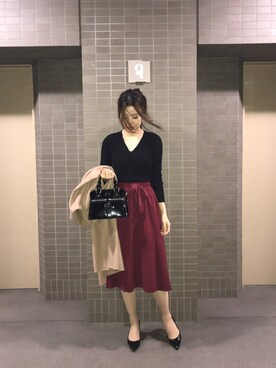 「MODALU（モダルー）のアイテム」を使った、choeさん（レディース・163cm）の秋コーディネート