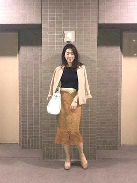 choeさん（レディース・163cm）の秋コーディネート