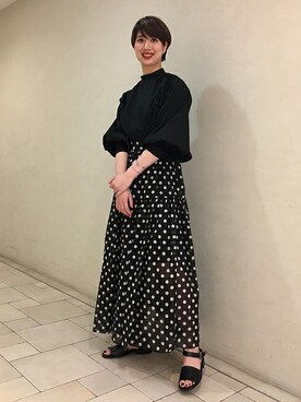 MARIKO KAMEDAさん(レディース・172cm)の春コーディネート