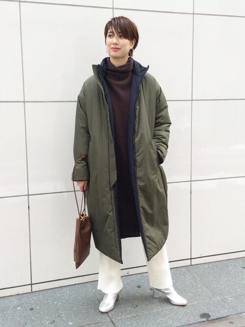 Mariko Kameda ユナイテッドアローズ 札幌店 5525galleryのショルダーバッグを使ったコーディネート Wear