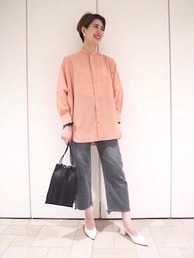 MARIKO KAMEDAさん(レディース・172cm)の夏コーディネート