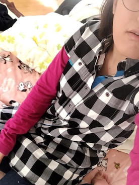 「アイテム（シャツワンピース）」を使った、あんな 小潮川さん（レディース・150cm・20代）の春コーディネート