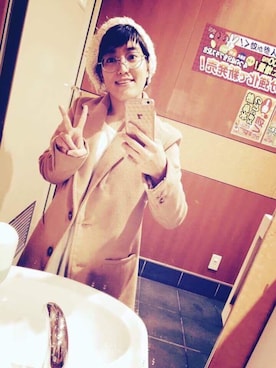 「abcd（ナシ）のアイテム（テーラードジャケット）」を使った、あんな 小潮川さん（レディース・150cm）の春コーディネート