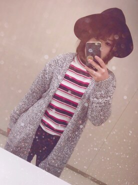 「aveil（アベイル）のアイテム（パンツ）」を使った、R I N Aさん（レディース・152cm）の春コーディネート