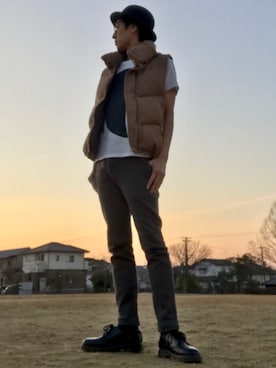 「スッキリコーデ」｜JUNKAPPLEさん（メンズ・169cm）の冬コーディネート