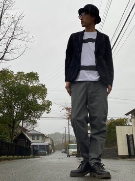 JUNKAPPLEさん（メンズ・169cm）の秋コーディネート