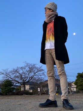 JUNKAPPLEさん（メンズ・169cm）の冬コーディネート