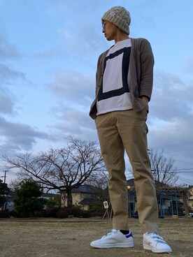 JUNKAPPLEさん（メンズ・169cm）の冬コーディネート