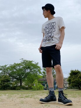 JUNKAPPLEさん(メンズ・169cm)の春コーディネート