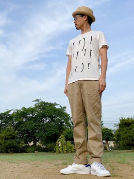 JUNKAPPLEさん（メンズ・169cm）の夏コーディネート