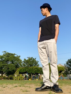 JUNKAPPLEさん（メンズ・169cm）の夏コーディネート
