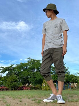 JUNKAPPLEさん（メンズ・169cm）の夏コーディネート