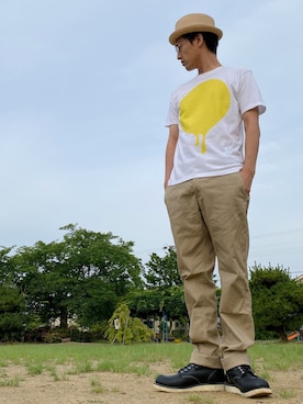 JUNKAPPLEさん（メンズ・169cm）の夏コーディネート