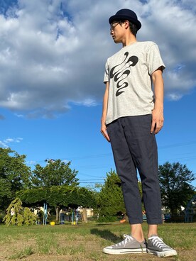 JUNKAPPLEさん（メンズ・169cm）の夏コーディネート