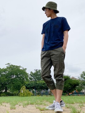 JUNKAPPLEさん（メンズ・169cm）の夏コーディネート
