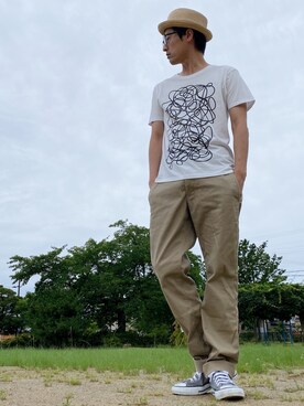 JUNKAPPLEさん(メンズ・169cm)の夏コーディネート