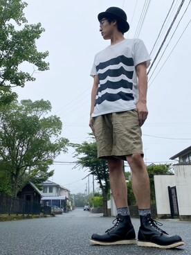 JUNKAPPLEさん（メンズ・169cm）の夏コーディネート
