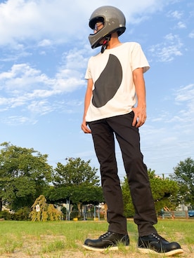 「ヘルメット」｜JUNKAPPLEさん（メンズ・169cm）の夏コーディネート