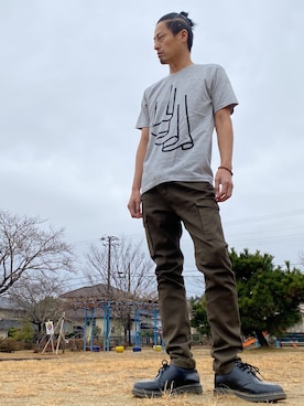 JUNKAPPLEさん（メンズ・169cm）の冬コーディネート