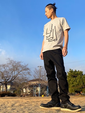 JUNKAPPLEさん（メンズ・169cm）の冬コーディネート