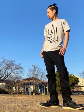 JUNKAPPLEさん（メンズ・169cm）の冬コーディネート