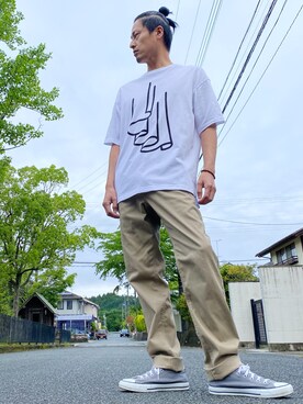 JUNKAPPLEさん（メンズ・169cm）の春コーディネート