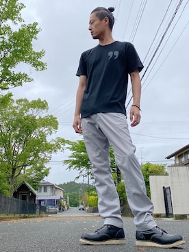 JUNKAPPLEさん（メンズ・169cm）の夏コーディネート