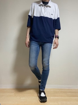 「American Eagle（アメリカンイーグル）のアイテム」を使った、masamiyaさん（メンズ・181cm）の春コーディネート