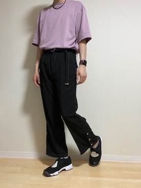 「INTER FACTORY（インターファクトリー）のアイテム（パンツ）」を使った、masamiyaさん（メンズ・181cm）の春コーディネート