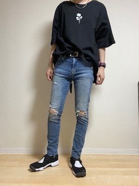 「American Eagle（アメリカンイーグル）のアイテム」を使った、masamiyaさん（メンズ・181cm）の夏コーディネート