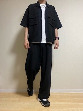 「ASTRONOMY（アストロノミー）のアイテム」を使った、masamiyaさん（メンズ・181cm）の夏コーディネート