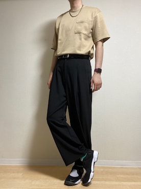 「ASTRONOMY（アストロノミー）のアイテム」を使った、masamiyaさん（メンズ・181cm）の夏コーディネート