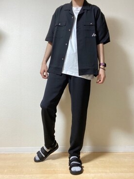 「Java（ジャバ）のアイテム」を使った、masamiyaさん（メンズ・181cm）の夏コーディネート